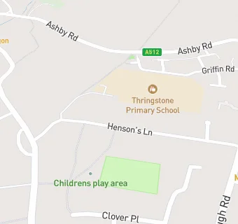 map for Leicestershire Traded Services At Thringstone CP School