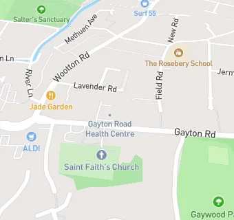 map for Gayton Road Health And Surgical Centre