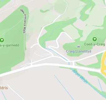 map for Ysgol Bro Idris Llanelltyd