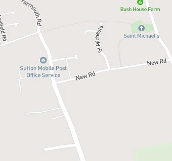 map for Sutton Pre-School