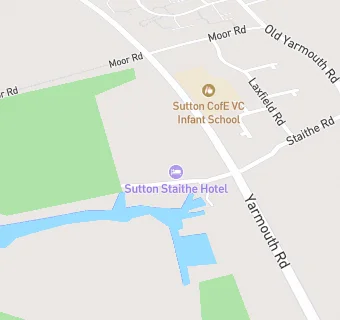 map for Sutton Staithe Hotel