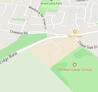 map for The Hart School