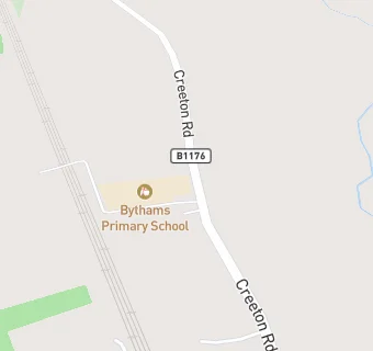 map for Bythams Primary School