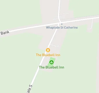 map for The Blue Bell Inn