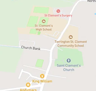 map for Terrington St Clement Community Primary School