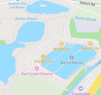 map for The Waterfront Public House