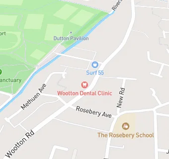 map for Wootton Road Dental Clinic