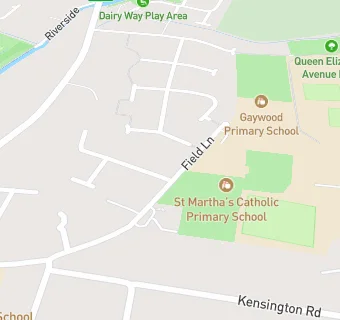 map for Catholic Church of the Holy Family