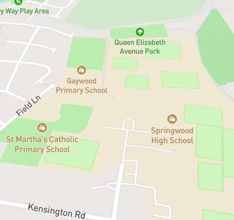 map for Springwood High School