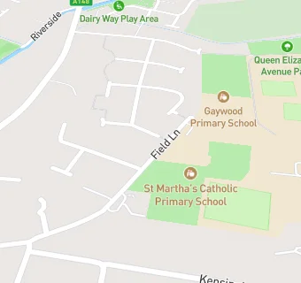 map for Western Area Pupil Referral Unit