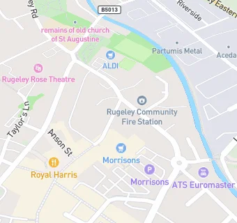 map for Morrisons Pharmacy