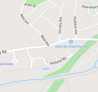 map for Asfordby Road Stores