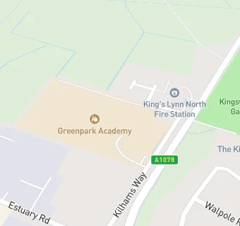 map for Greenpark Academy