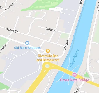 map for Riverside Bar and Restaurant