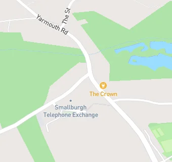 map for The Crown Smallburgh