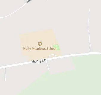 map for Holly Meadows School