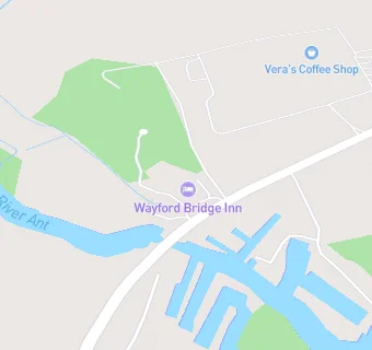 map for Wayford Bridge Inn