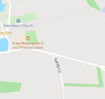 map for Great Massingham CofE Primary School