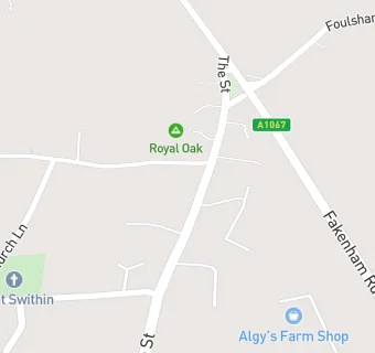 map for Algy's Farm Shop