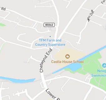 map for Bank House Residential Care Home