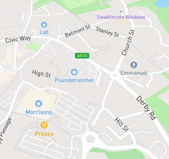 map for Poundstretcher
