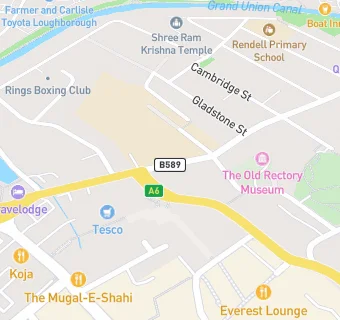 map for Bridge Street Medical Practice