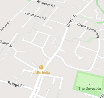 map for Little India