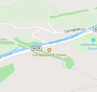 map for Carreghofa Breakfast Club