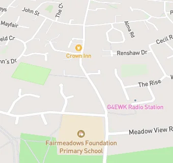 map for Fairmeadows Foundation Primary School