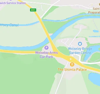 map for Shimla Palace Staffordshire Ltd