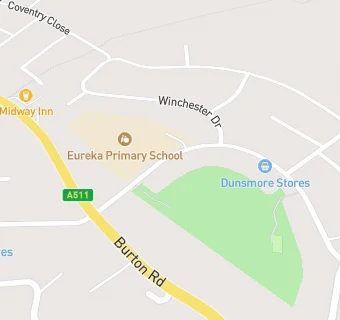 map for Eureka Primary School