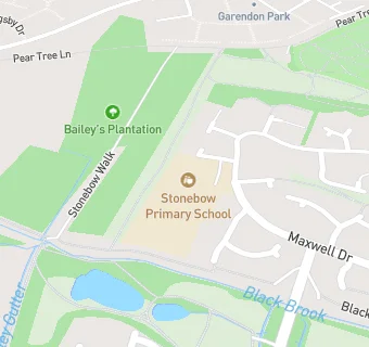 map for Stonebow Primary School