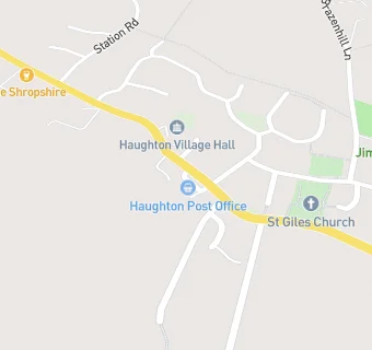 map for Haughton Fresh and Local