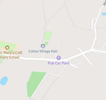 map for Colton Village Hall