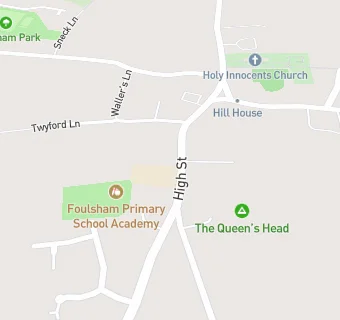 map for Elior At Foulsham Primary School