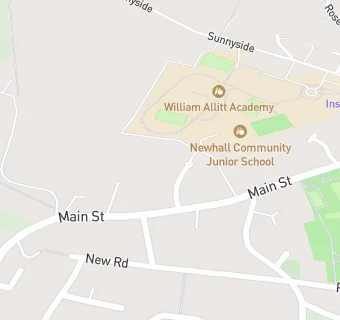 map for Newhall Community Junior School