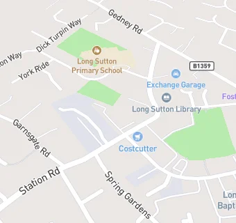 map for Long Sutton Medical Centre