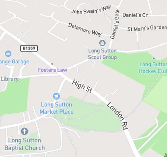 map for New Sutton House