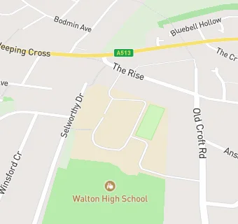 map for Walton High School