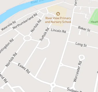 map for Riverview Primary and Nursery School