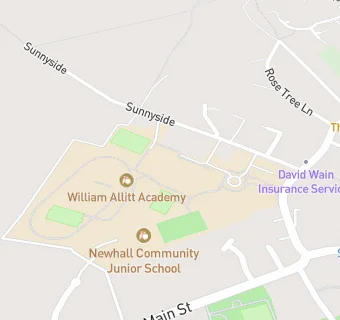 map for William Allitt School