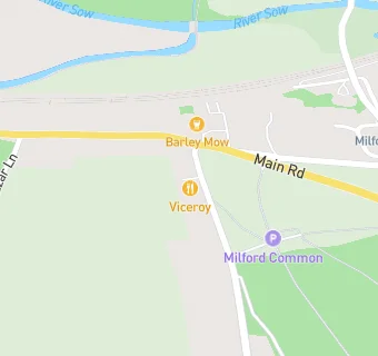 map for Viceroy Indian Restaurant