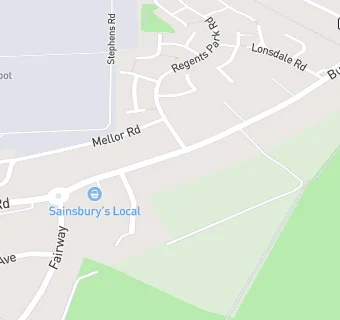 map for Sainsburys Supermarkets Ltd Branston