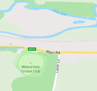 map for Milford Hall Cricket Club