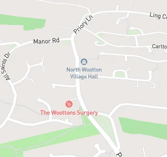 map for North Wootton Academy