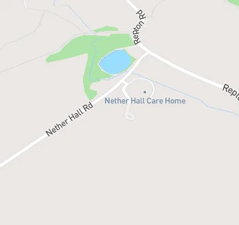 map for Nether Hall Care Home