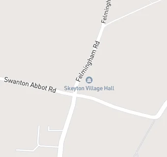 map for Village Hall