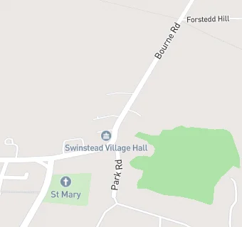 map for Swinstead Village Hall