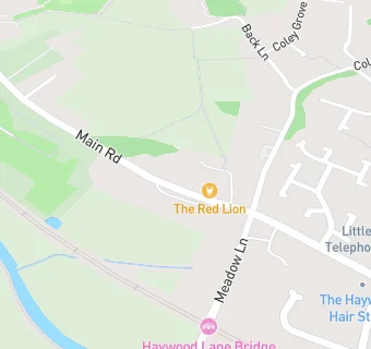 map for Red Lion Inn Public House