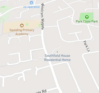 map for Spalding Primary